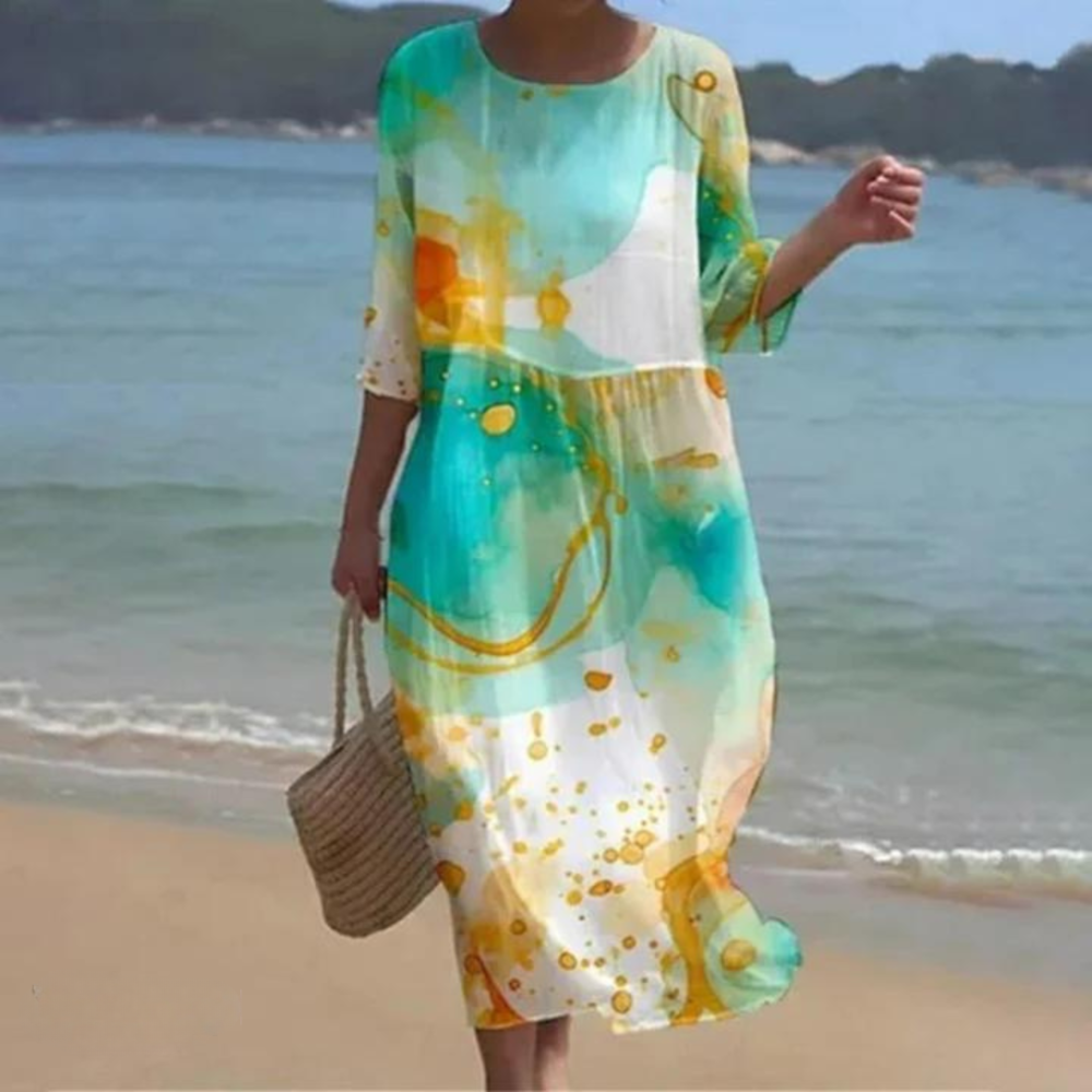Margaret | Flowing Summer Long Dress