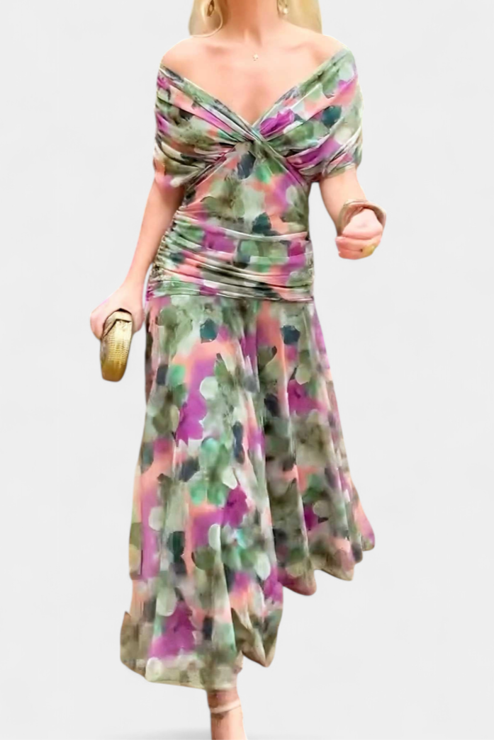 Elegant Dress with Flowing Silhouette