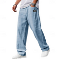 Men's Casual Loose Fit Pants Lightweight Comfort for Everyday Wear 0