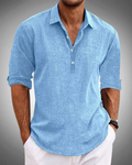 Men’s Classic Button-Front Dress Shirt Timeless and Versatile Style 0