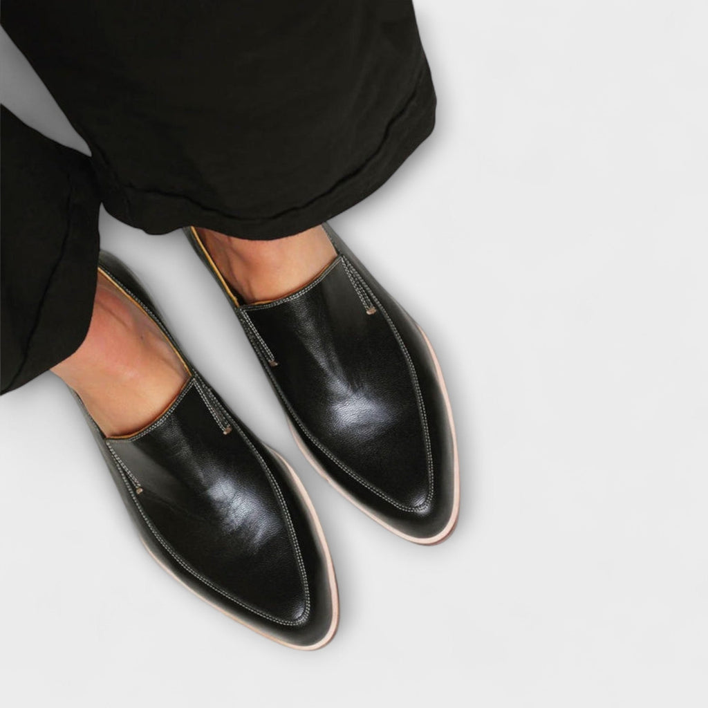 Men’s Elegant Loafers Brown Versatile Comfort Design 1