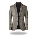 Men's Tailored Blazer Modern Fit Classic Style 0