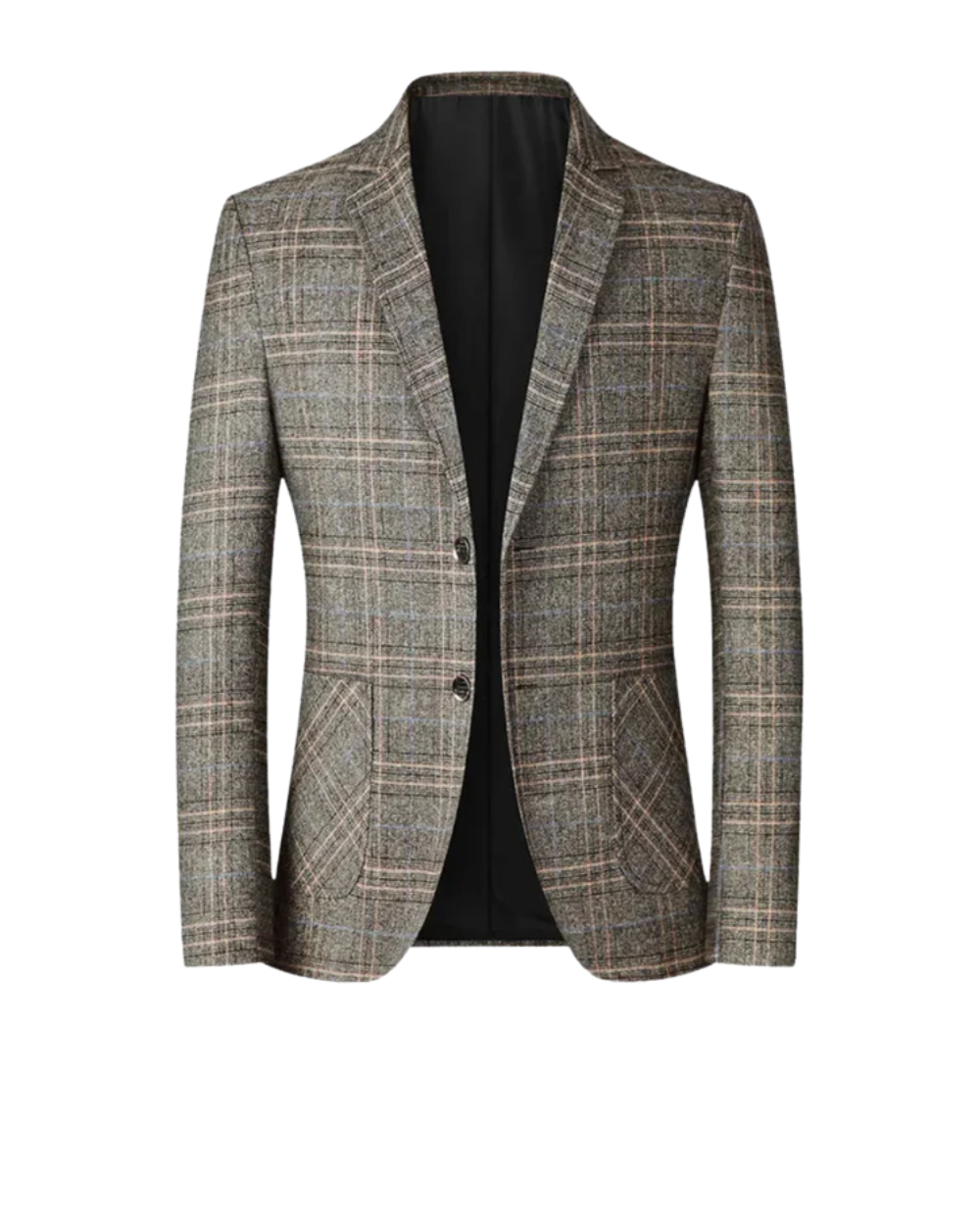 Men's Tailored Blazer Modern Fit Classic Style 1