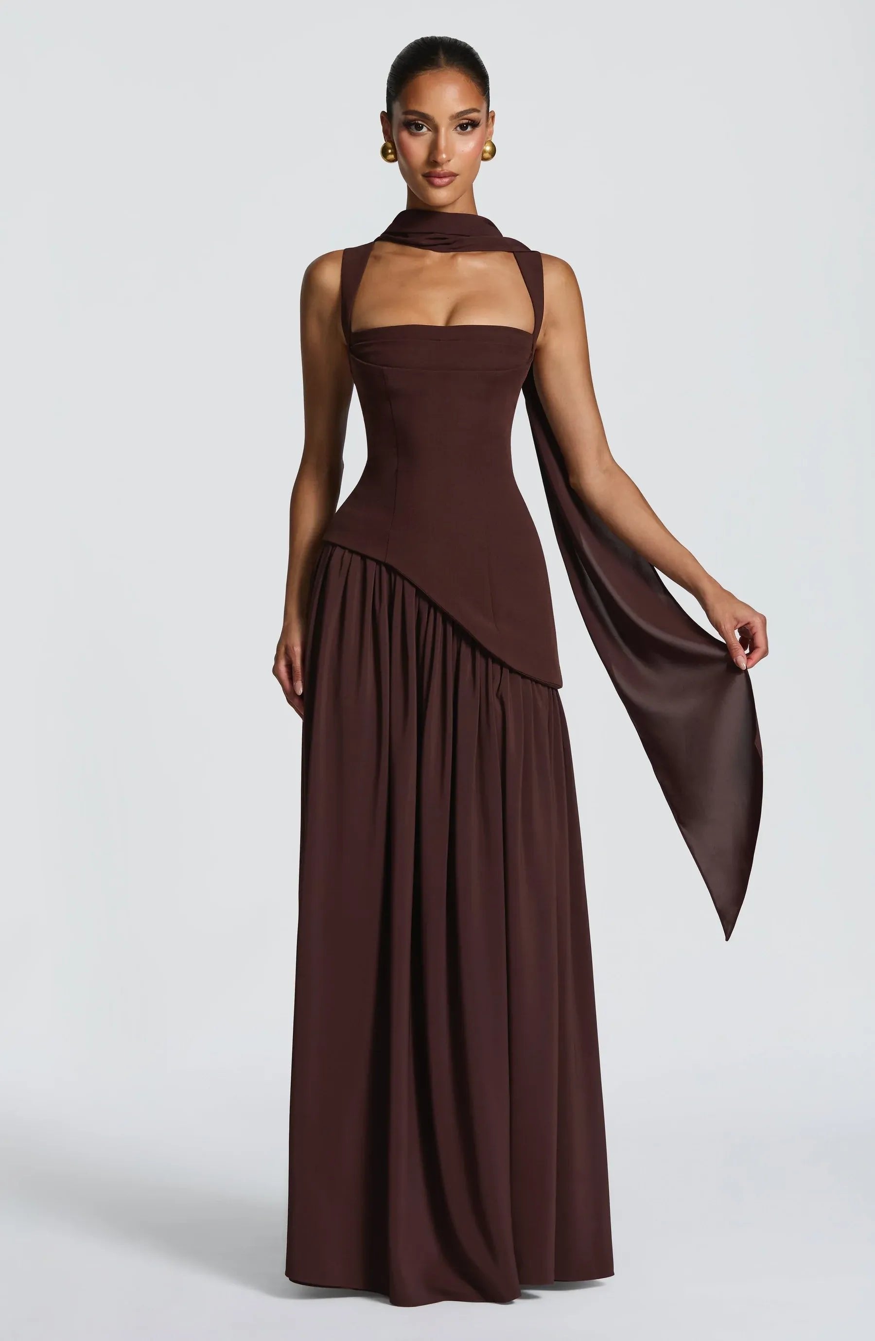 Women’s A-Line Maxi Dress Elegant Sleeveless Design for Summer Events 3