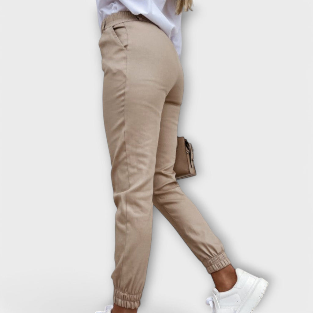 Women’s Ankle-Length Stretch Pants Comfortable Fit Stylish Design 4