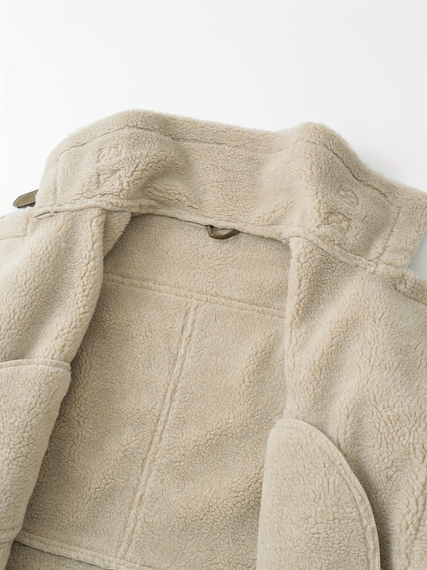 Women’s Aviator Jacket Classic Warm Design with Belted Waist 6
