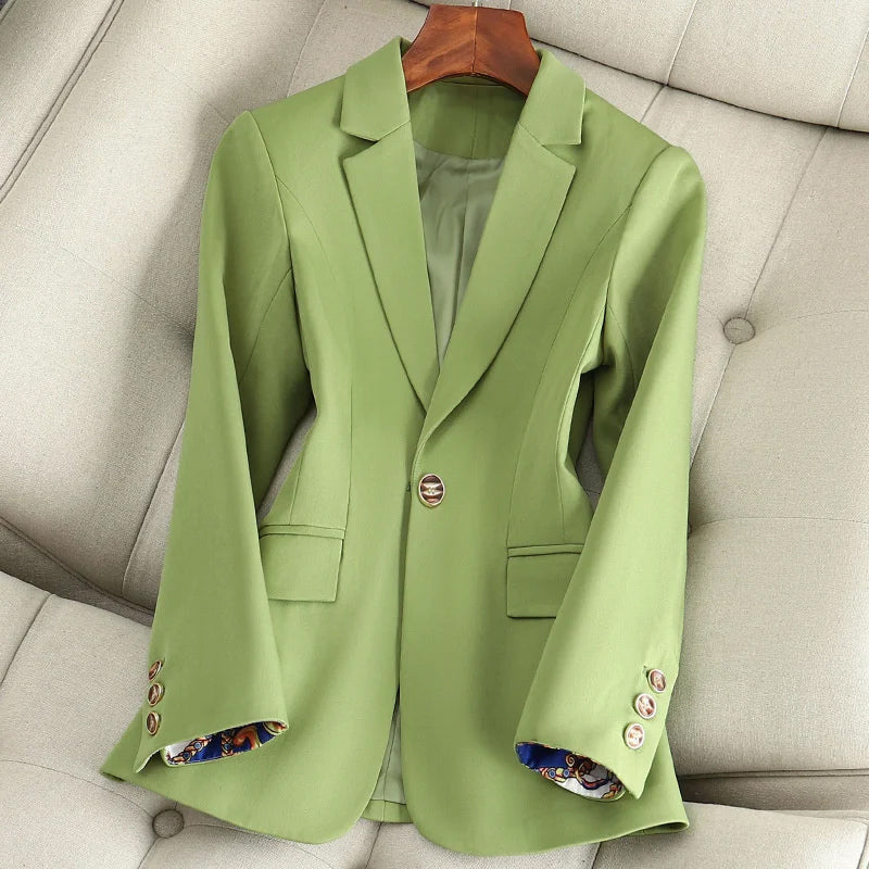 Women’s Black Blazer Lightweight Classic Design 0