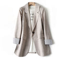 Women’s Black Blazer Tailored Elegant Design for Modern Style 0