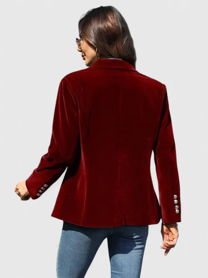 Women’s Black Blazer Tailored Elegant Versatile Style 4