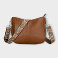 Women’s Black Crossbody Bag Chic Vegan Design 0