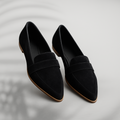 Women’s Black Loafers Sleek and Comfortable Everyday Style 0