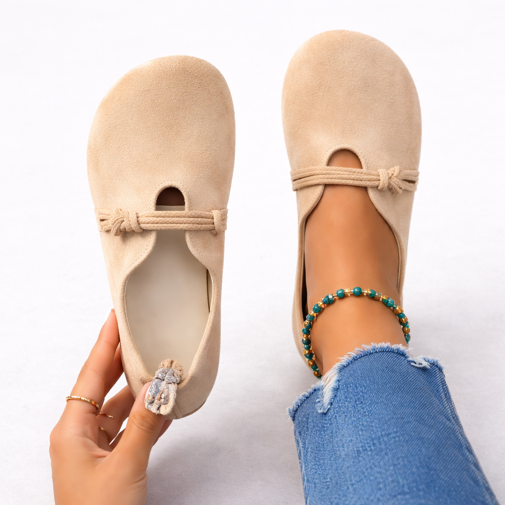 Women’s Black Loafers Slip-On Design with Soft Supportive Sole 2
