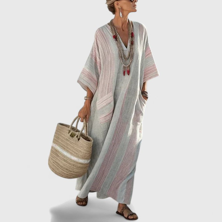 Women’s Bohemian Maxi Dress Airy Comfortable Summer Style 7