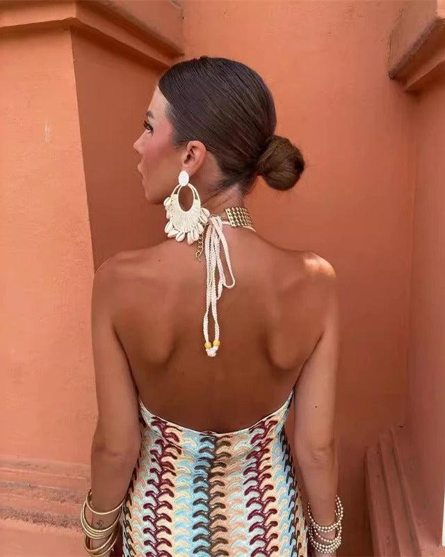 Women’s Boho Maxi Dress Elegant Summer Style 2