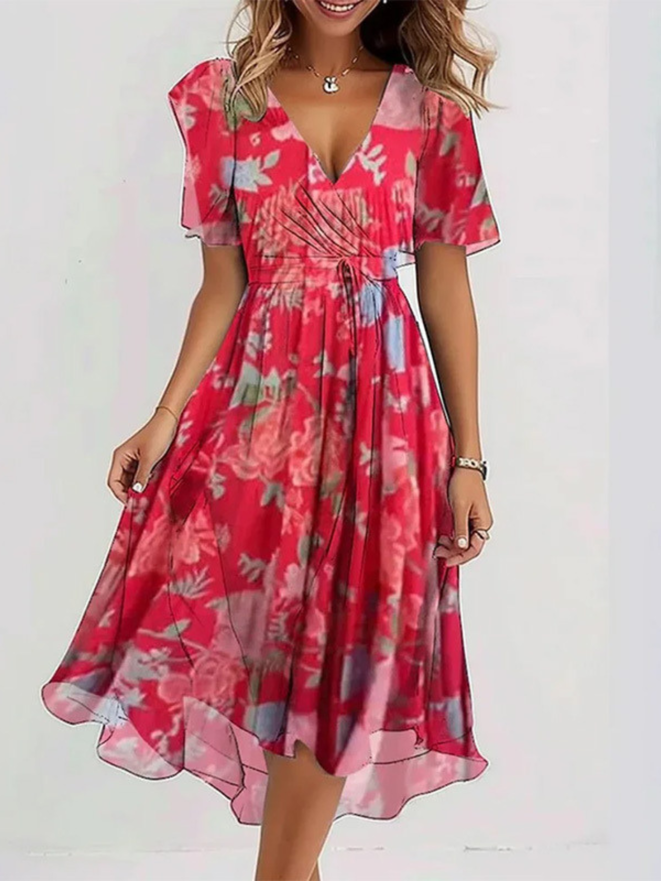 Women’s Boho Summer Dress Relaxed Fit with Stylish Cover 1