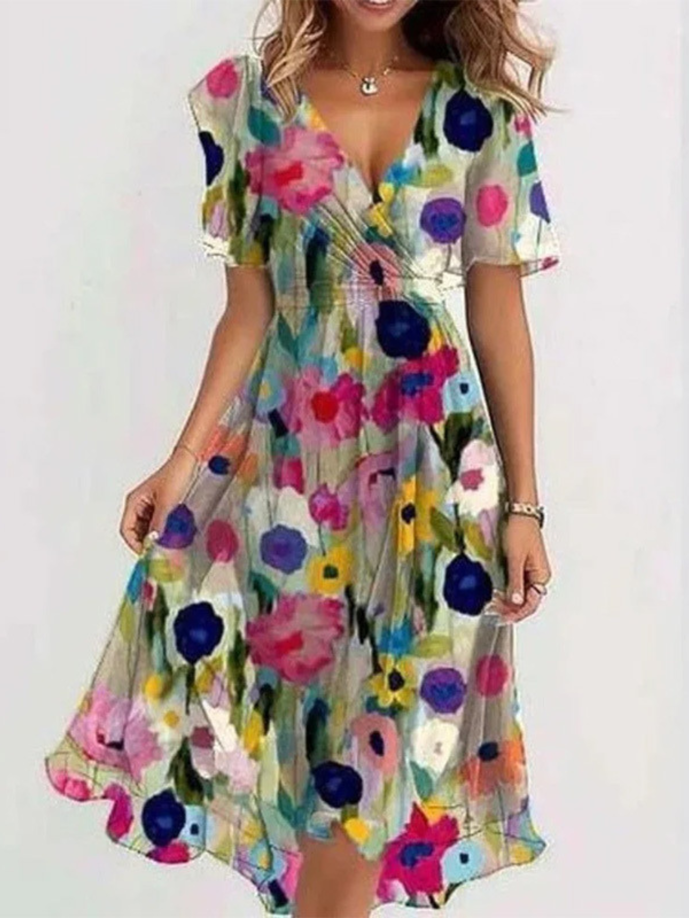 Women’s Boho Summer Dress Relaxed Fit with Stylish Cover 3