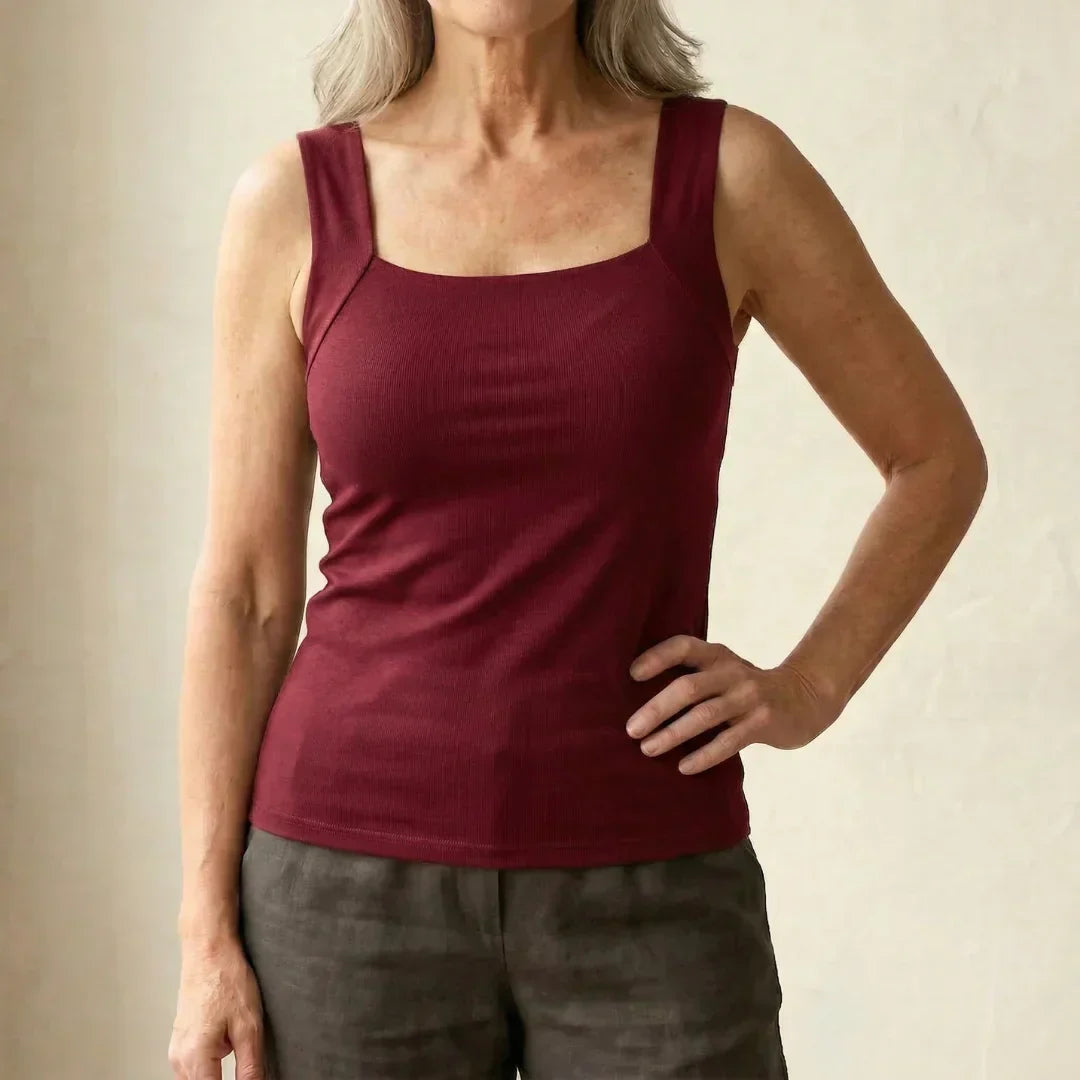 Women’s Bra Tanktop with Built-In Support Comfortable Fit 12