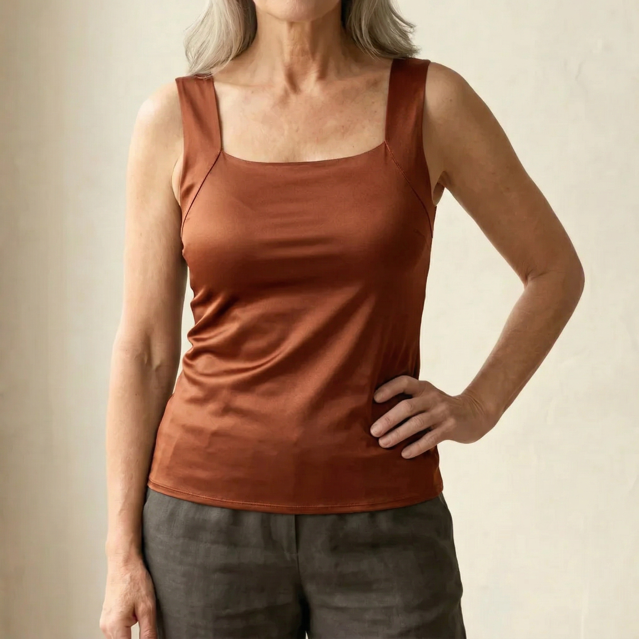 Women’s Bra Tanktop with Built-In Support Comfortable Fit 14