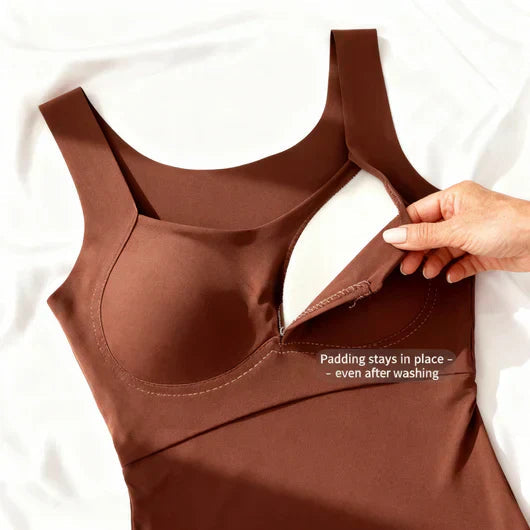 Women’s Bra Tanktop with Built-In Support Comfortable Fit 4