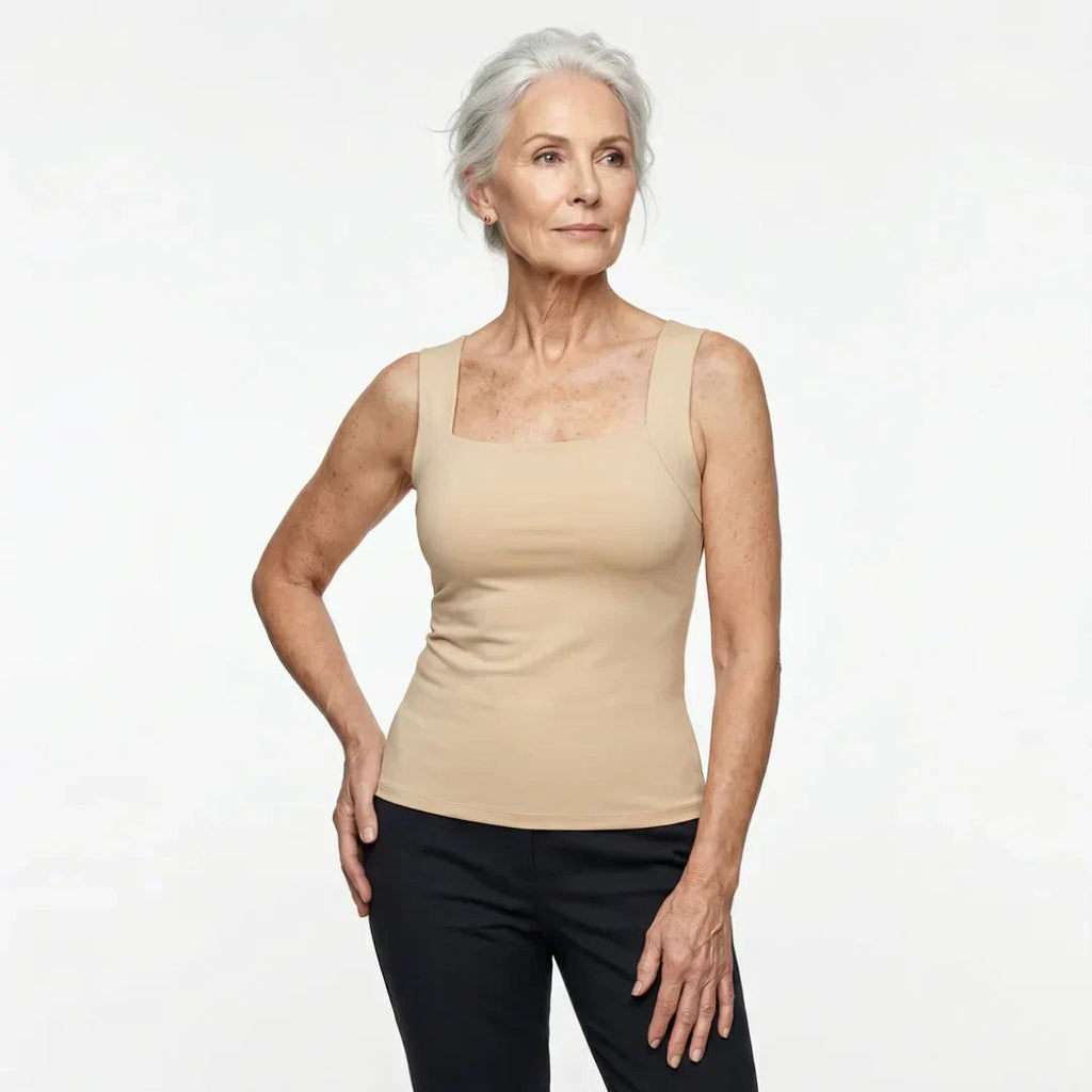 Women’s Bra Tanktop with Built-In Support Comfortable Fit 7