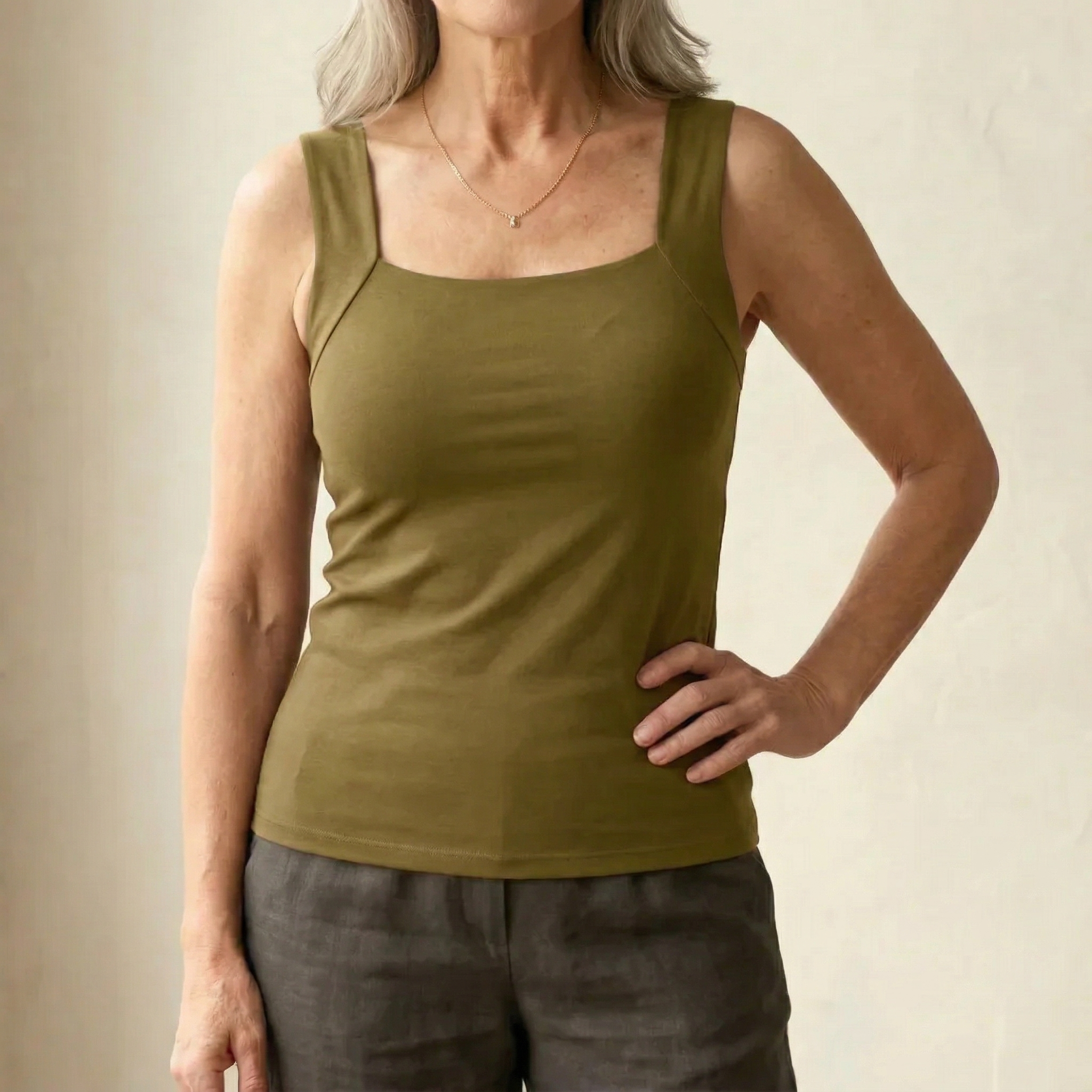 Women’s Bra Tanktop with Built-In Support Comfortable Fit 9