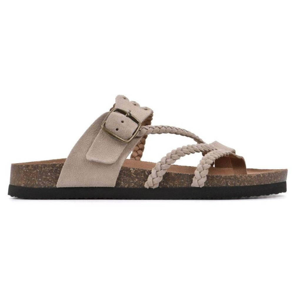 Women’s Braided Strap Sandals Comfortable Cork Sole Design 2