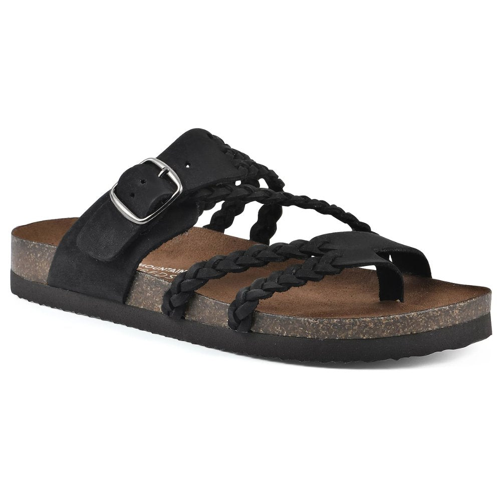 Women’s Braided Strap Sandals Comfortable Cork Sole Design 6