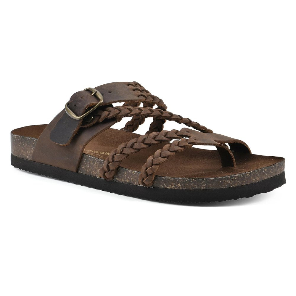 Women’s Braided Strap Sandals Comfortable Cork Sole Design 7
