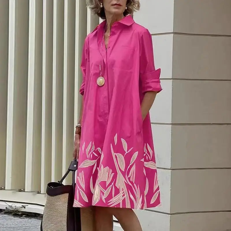 Women’s Casual Everyday Dress Relaxed Fit with Pockets 12