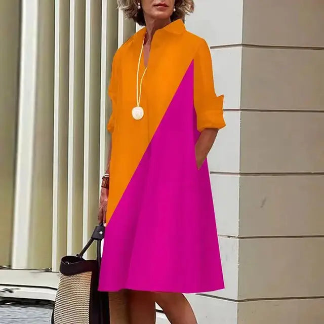 Women’s Casual Everyday Dress Relaxed Fit with Pockets 2
