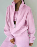 Women’s Casual Oversized Two-Piece Set Comfortable Streetwear Style 0