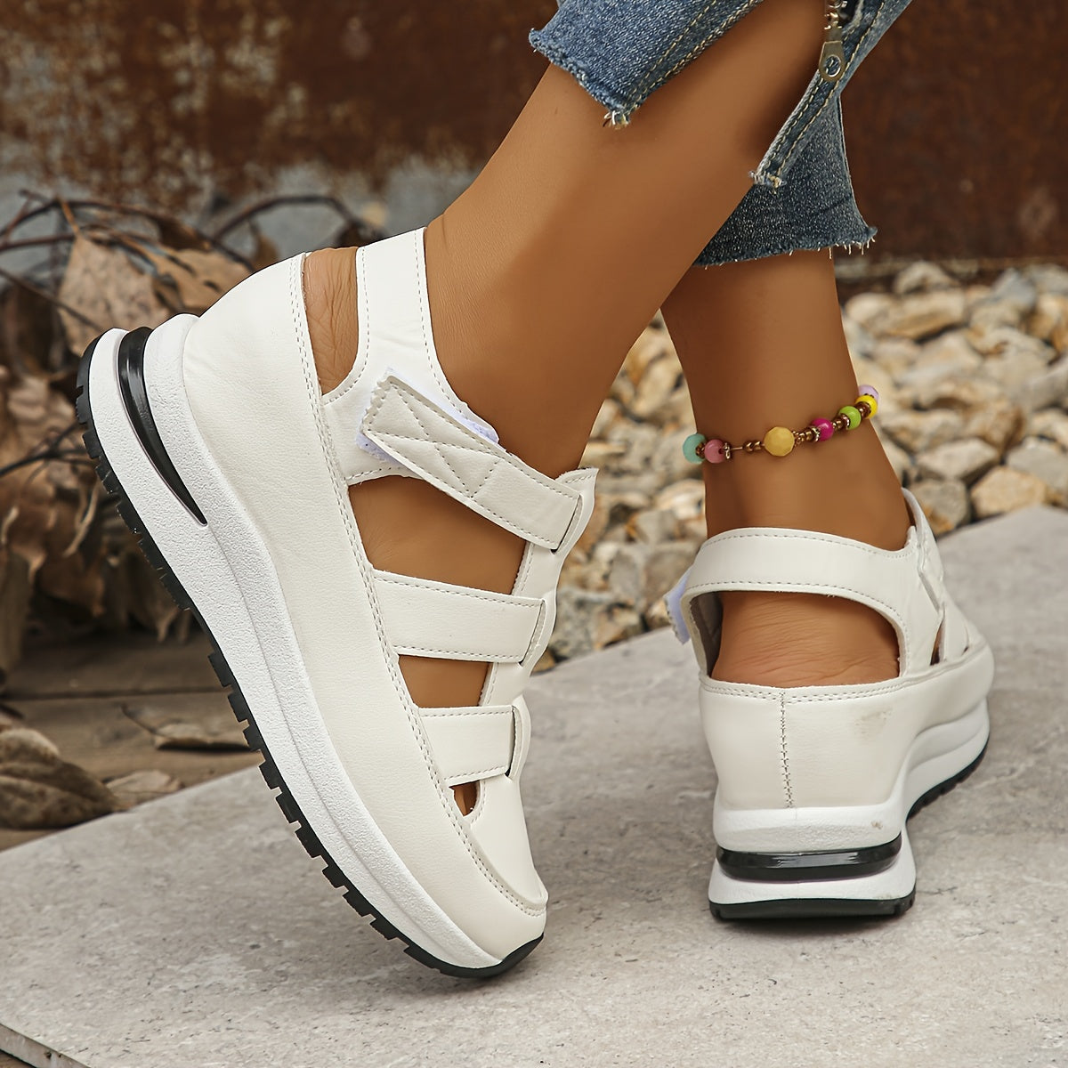Women’s Casual Platform Sandals Soft Footbed Summer Style 3