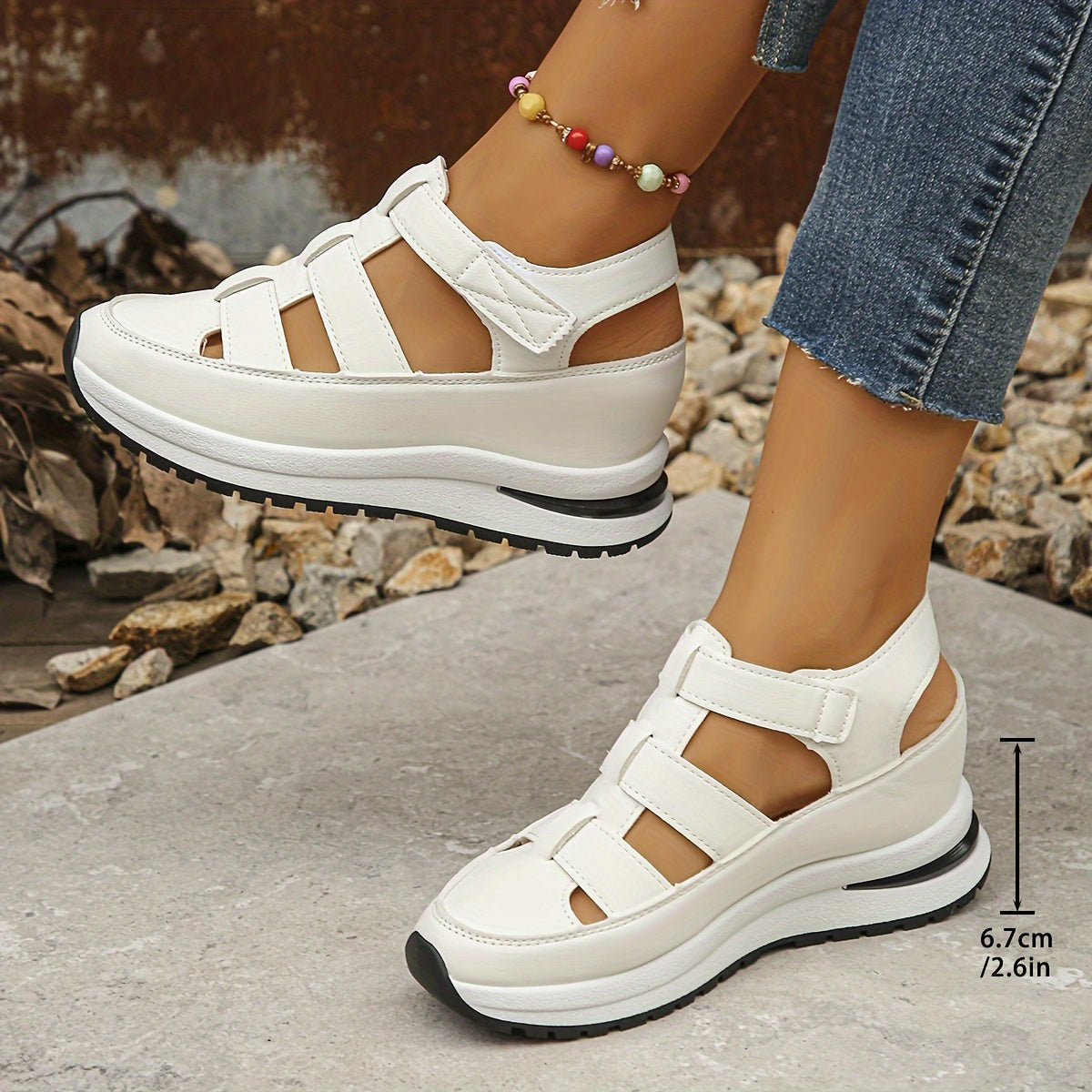 Women’s Casual Platform Sandals Soft Footbed Summer Style 5