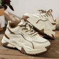 Women’s Chunky Platform Sneakers Bold Contrast Design 0