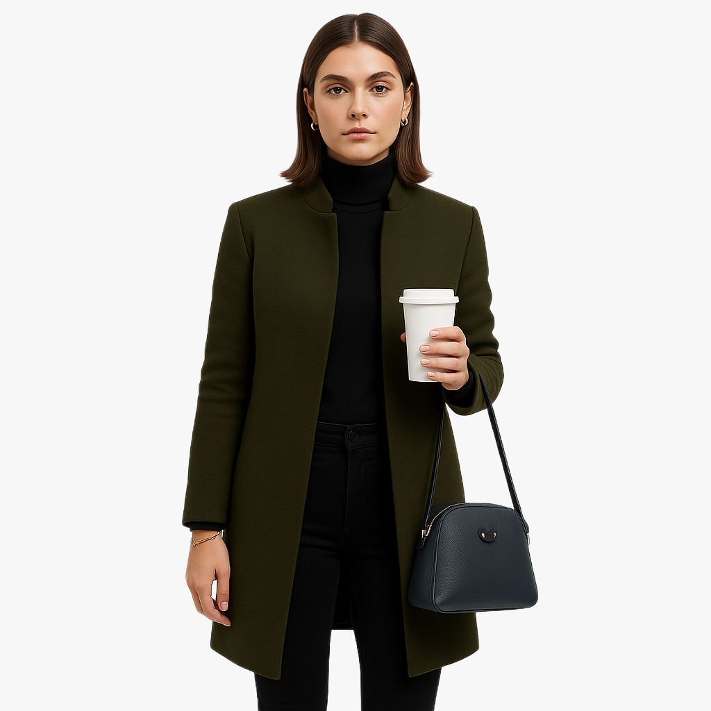 Women’s Classic Autumn Coat Elegant Design for Chilly Days 11