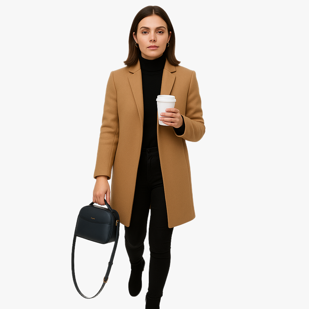 Women’s Classic Autumn Coat Elegant Design for Chilly Days 4