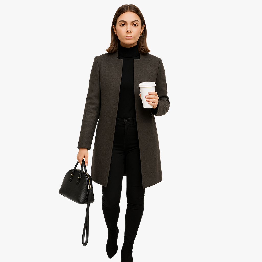 Women’s Classic Autumn Coat Elegant Design for Chilly Days 5