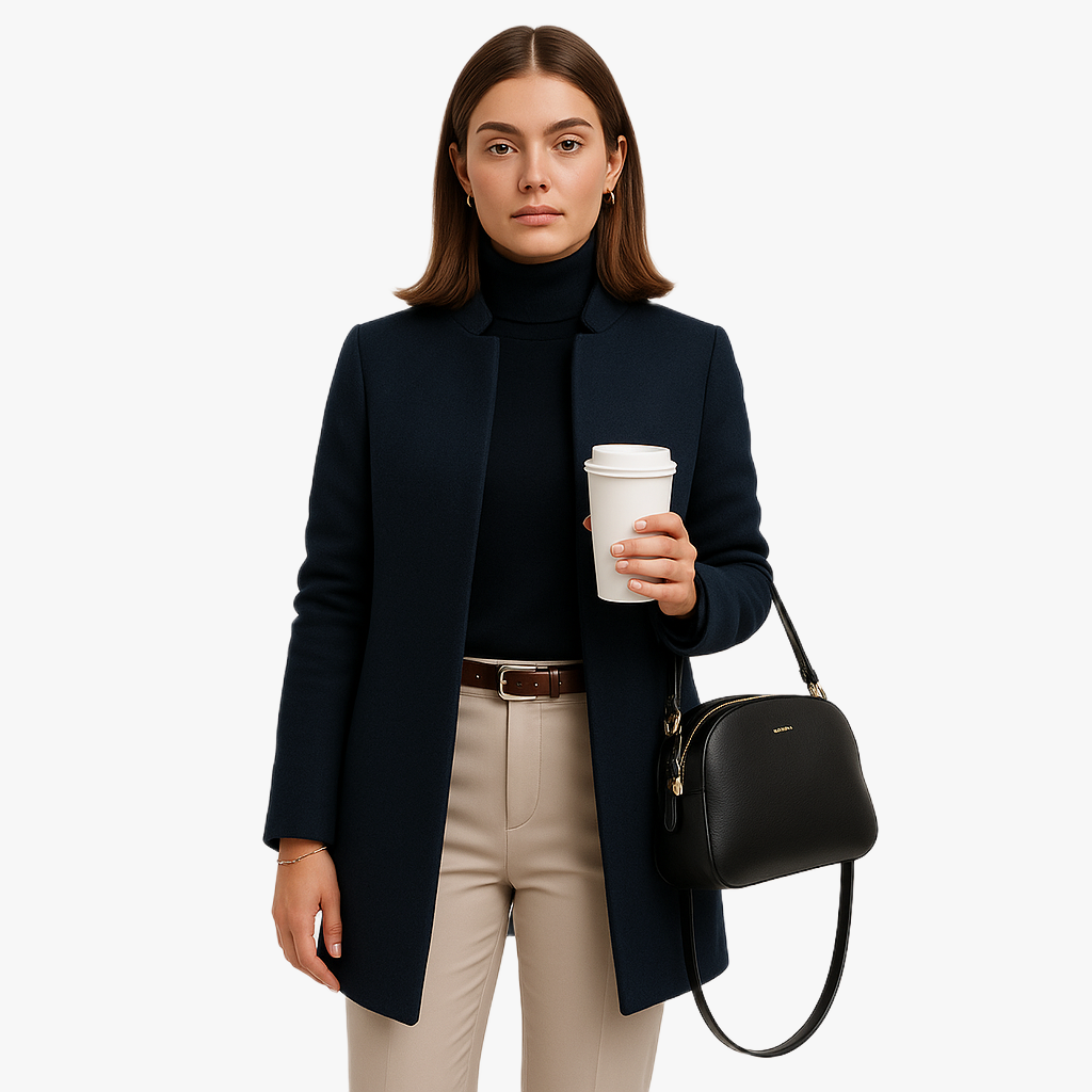 Women’s Classic Autumn Coat Elegant Design for Chilly Days 7