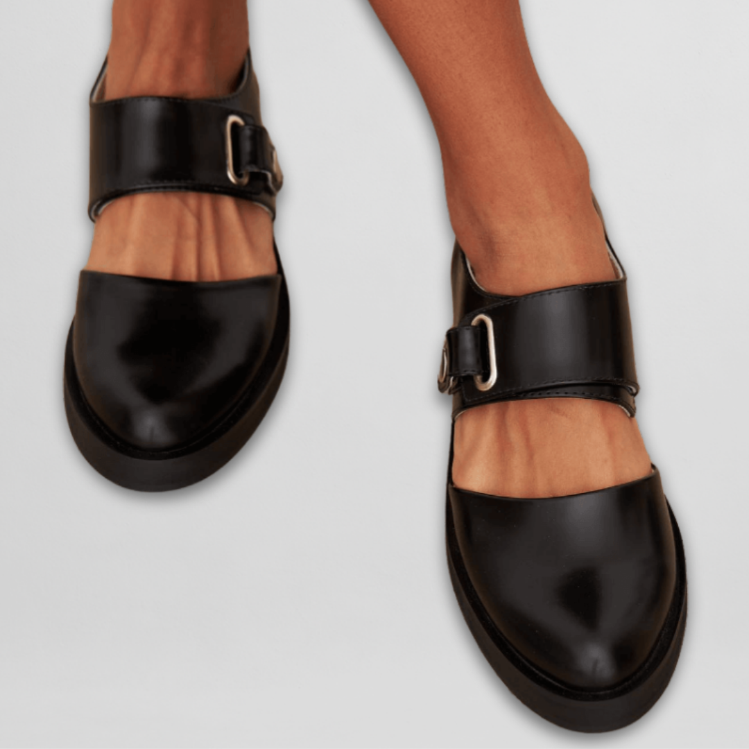 Women’s Classic Low Heel Strap Shoes Elegant Design 2