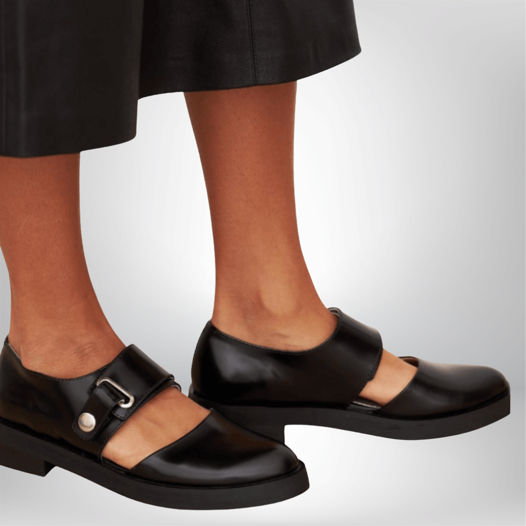 Women’s Classic Low Heel Strap Shoes Elegant Design 3