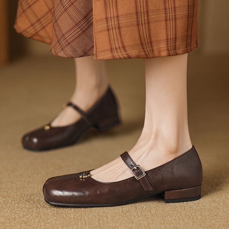 Women’s Classic Strap Ballet Flats Comfortable Everyday Style 1