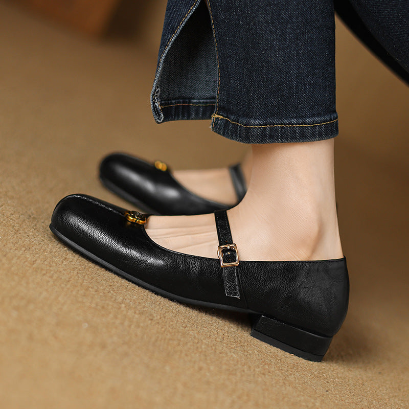 Women’s Classic Strap Ballet Flats Comfortable Everyday Style 2