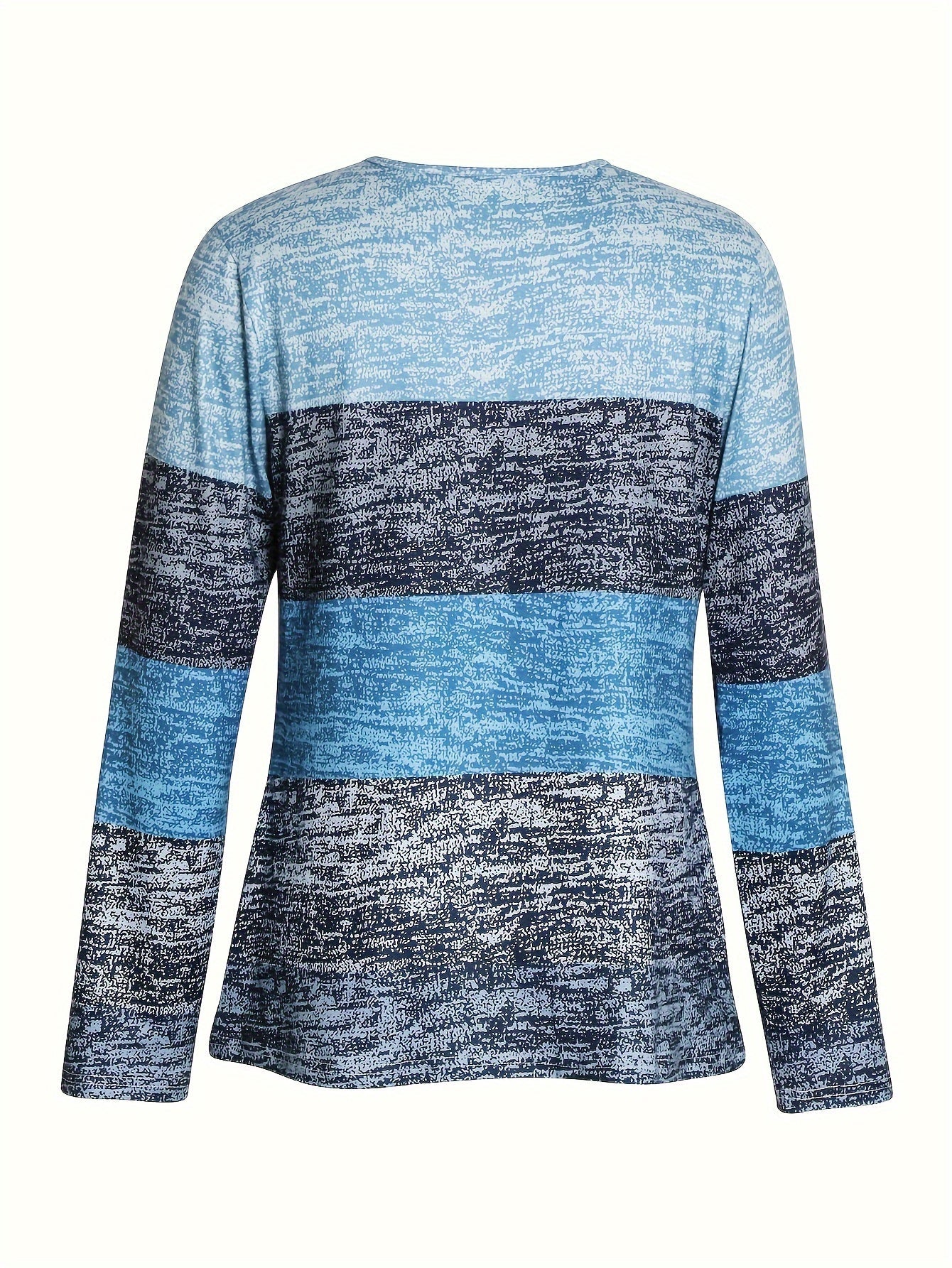 Women’s Colorblock Quarter-Zip Top Relaxed Fit Style 1