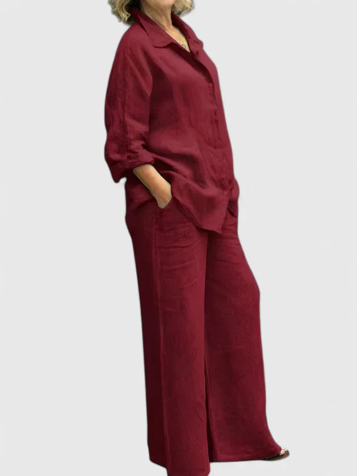 Women’s Comfortable Set Timeless Elegance Relaxed Fit 3