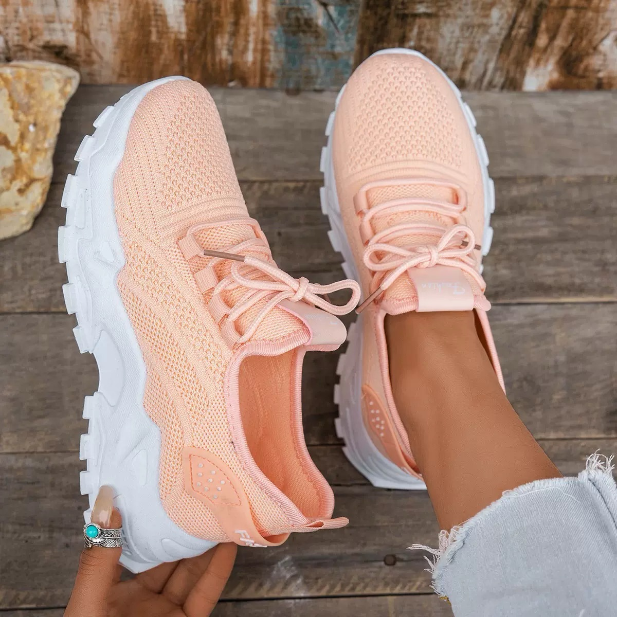 Women’s Comfortable Sneakers Wide Toe Design for Everyday Wear 4