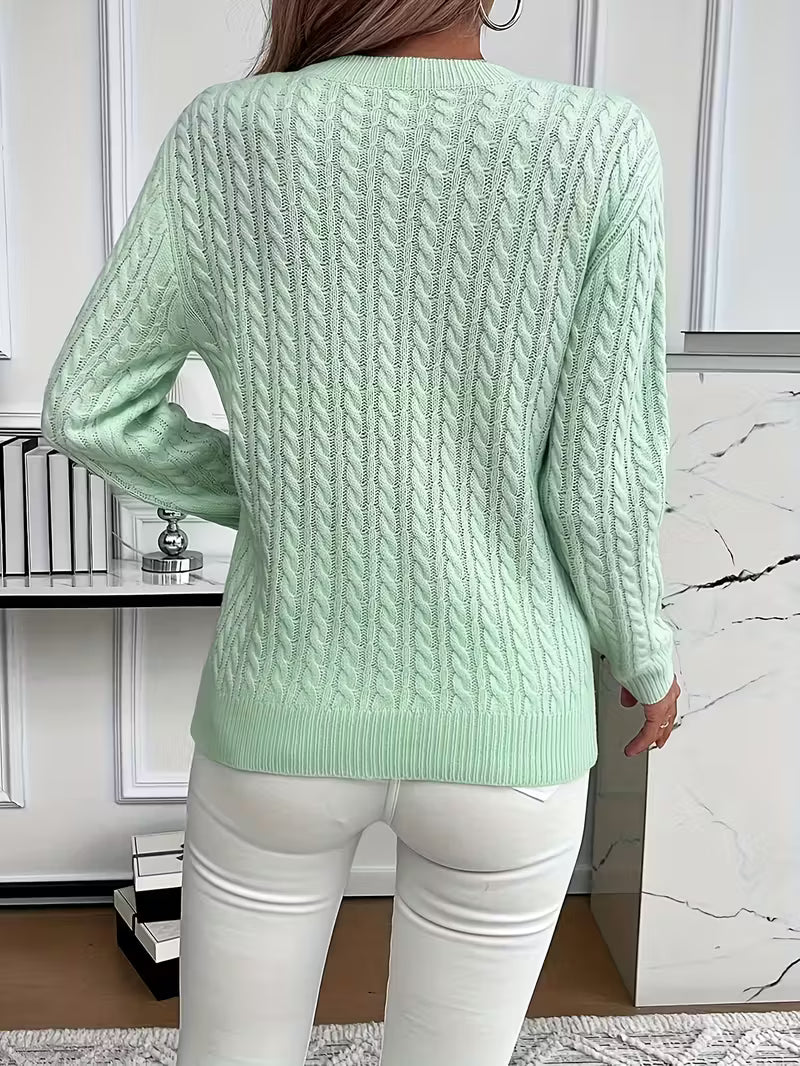 Women’s Comfortable Sweater Minimalistic Design for Effortless Elegance 3