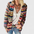 Women’s Cozy Open Cardigan Multicolor Design for Effortless Style 0