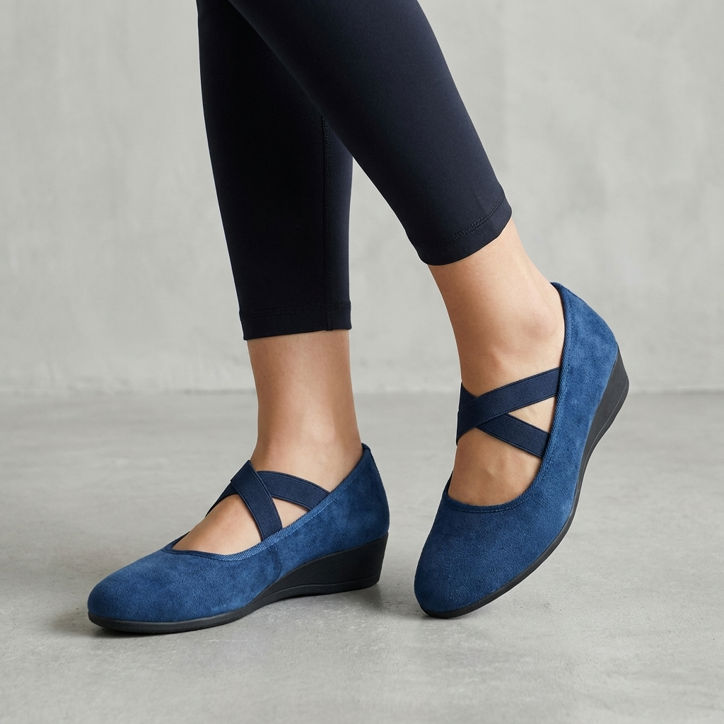 Women’s Criss-Cross Strap Wedge Flats Stylish Summer Design 3