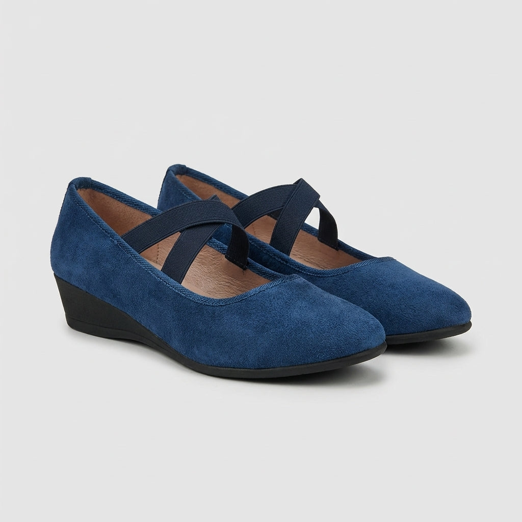 Women’s Criss-Cross Strap Wedge Flats Stylish Summer Design 5
