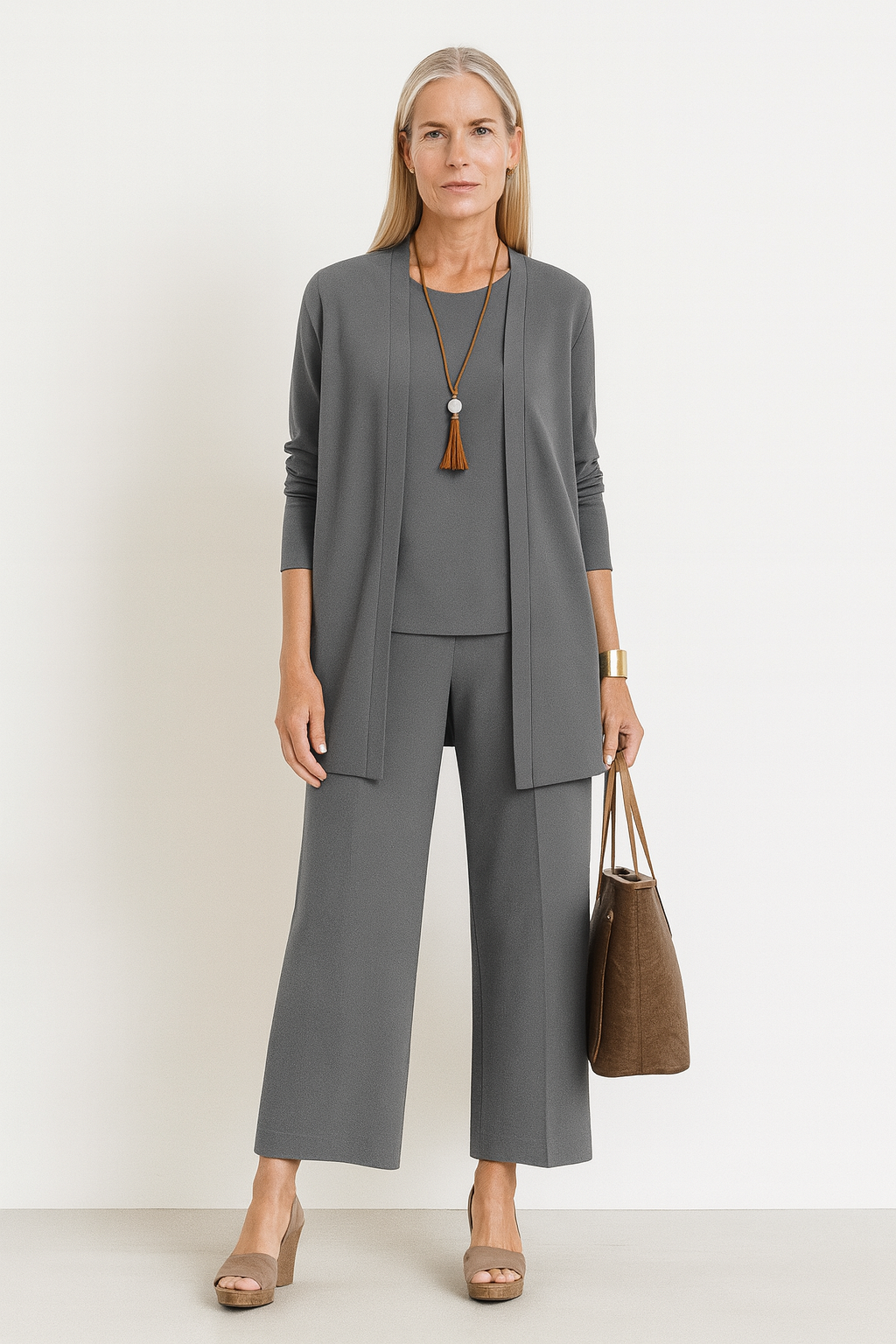 Women’s Elegant 3-Piece Set Lightweight Timeless Style 0